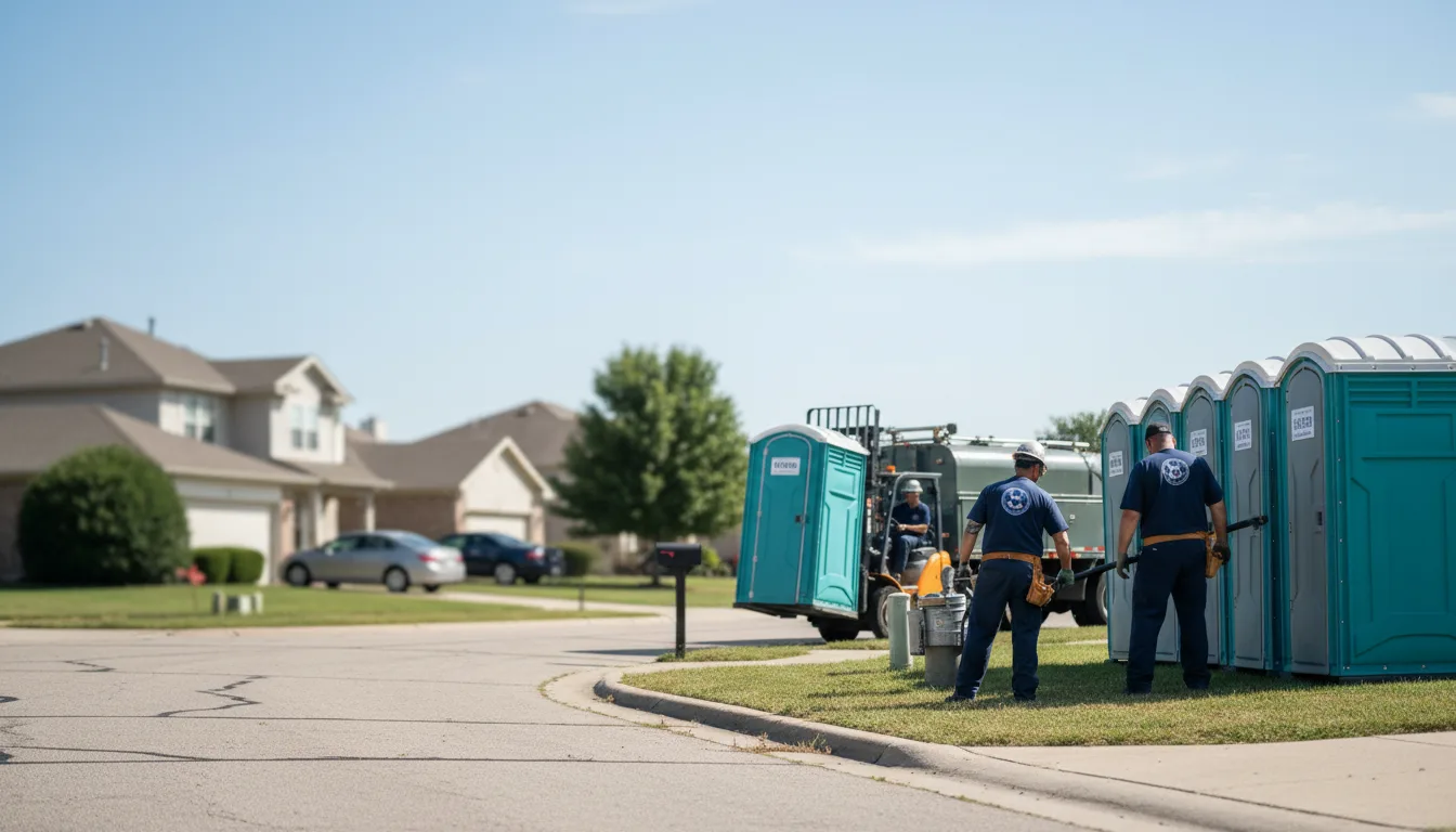 Porta Potty Rental in Dugger, IN near me